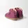 BLifestyle streifenhörnchenSTYLE beere breit Bioleder Kinder Barfußschuh