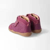 BLifestyle streifenhörnchenSTYLE 23 beere breit Bioleder Kinder Barfußschuh