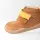 BLifestyle streifenhörnchenSTYLE haselnuss mittel Bioleder Kinder Barfußschuh