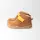 BLifestyle streifenhörnchenSTYLE haselnuss mittel Bioleder Kinder Barfußschuh