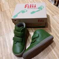 Filii Soft Feet leaf Bioleder mit Wollfleecefutter Kinder...