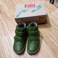 Filii Soft Feet leaf Bioleder mit Wollfleecefutter Kinder...