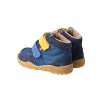 BLifestyle biberSTYLE TEX 31 nachtblau Wollvliesfutter Kinder Barfußschuh