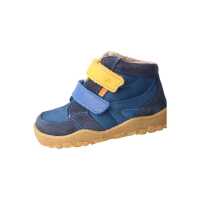 BLifestyle biberSTYLE TEX 31 nachtblau Wollvliesfutter Kinder Barfußschuh