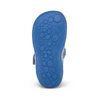 Affenzahn Lauflerner Sandale Leder Freely 20 Elefant / blau Kinder Barfußschuh
