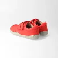 bLIFESTYLE Barfuß-Sneaker krokodilSTYLE kirschrot