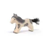 Ostheimer Shetland Pony laufend Holzfigur Ahorn 3+