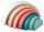 Aurich Stapelsteine Regenbogen weiss,rot,blau