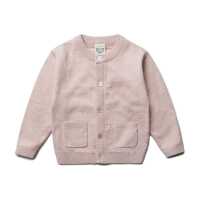 Puri Baby Cardigan Doppelstrick Baumwolle kbT/Seide GOTS...