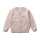 Puri Baby Cardigan Doppelstrick Baumwolle kbT/Seide GOTS 62/68 rose