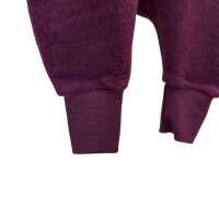 Lilano Kinder Schlafsack mit Füßen 98/104 beere aus Wollfrottee  kbT