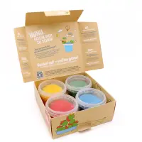 neogrün Easy-Knete 4er Set “Yuki”rot,gelb,grün,blau  4x120g