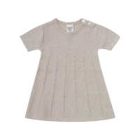 Puri Baby Strickkleid kurzarm Baumwolle kbT/Seide GOTS