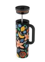 24bottles Straw Cup Tropical Noir 800ml
