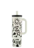 24bottles Straw Cup Viva la Vida 800ml