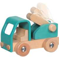 Goki Abschleppwagen Kinder Holzspielzeug 2+