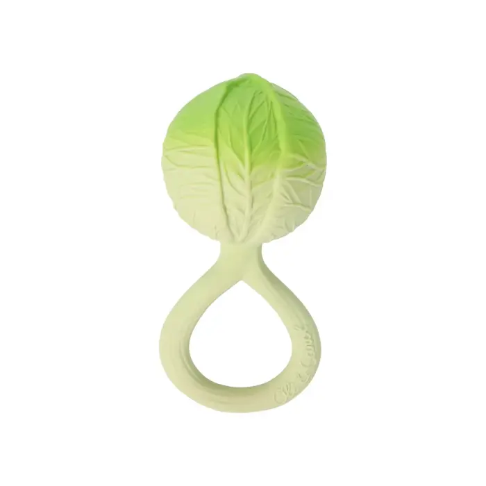 Oli&Carol Cabbage Rattle Toy Baby Rassel
