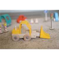Goki Radlader Kinder Holzspielzeug 2+
