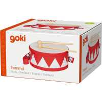 Goki Kinder Tommel rot 3+ Metall, Kunststoff, Holz