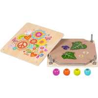 Goki Blumenpresse Flower Power aus Holz/Metall 3+