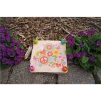 Goki Blumenpresse Flower Power aus Holz/Metall 3+