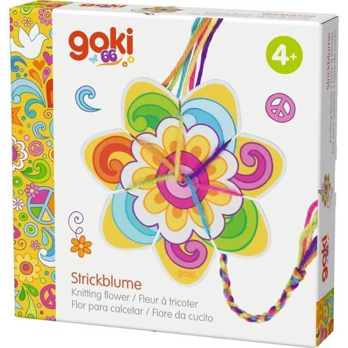 Goki Strickblume, Strickschmetterling 4+