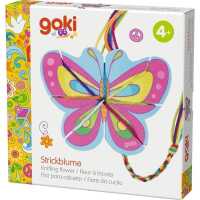 Goki Strickblume, Strickschmetterling 4+