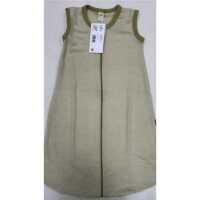 Lilano Wolle/Seide Schlafsack ohne Arm Kiwi