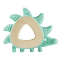 Hape Baby Beißring Igel Ida, Naturkautschuk Holz 0m+