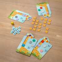 Haba Lasse Giraffe, farbenfroher Memospaß 3+
