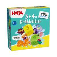 Haba 3+4= Krabbeltier Ein krabbeliges Rechen-Memo 6+