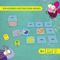 Haba 3+4= Krabbeltier Ein krabbeliges Rechen-Memo 6+