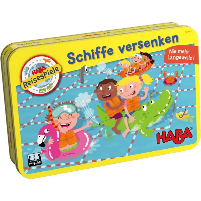 Haba Schiffe versenken Reisespiel 3+