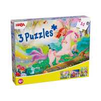 Haba 3 Puzzles Zauberträume mit 24, 35 & 48...