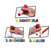 Tapir Ella Kinder Stempelstifte Colour Dots 5 Stück 3+