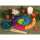 Goki Evolution Farbsortierspiel und Adventsspirale Holz & Wollfilz 3+