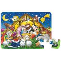 Goki Minipuzzle Weihnachten 4+ aus Holz 1 Stück