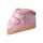 BLifestyle streifenhörnchenSTYLE pastel-lila Wollvliesfutter