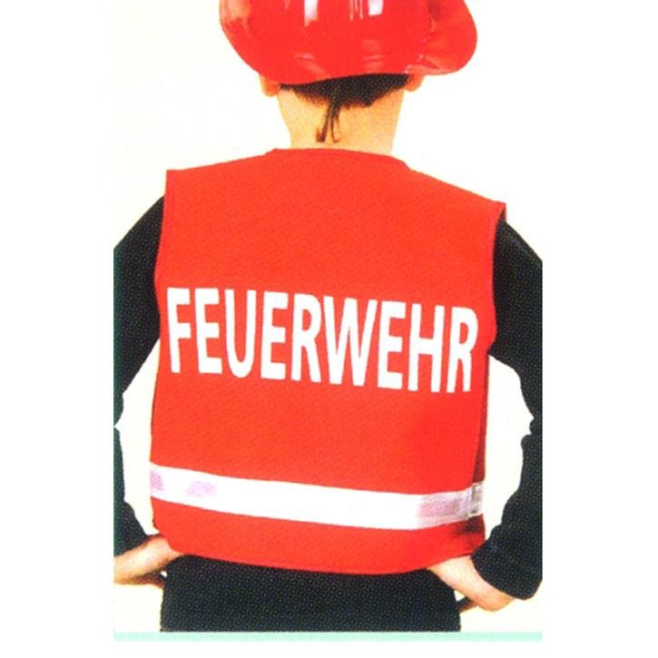 Aurich  Feuerwehr-Weste für Kinder rot  Gr.128