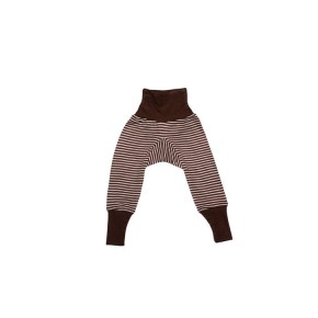 Cosilana Baby-Hose mit Nabelbund Wolle kbT/Seide geringelt